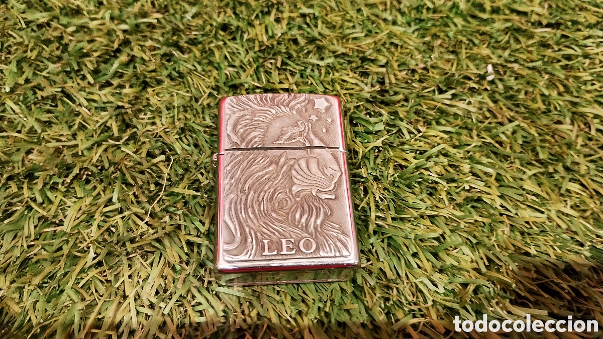 Coleccionismo: ZIPPO LEO. SIN CAJA. USADO. VER FOTOS.
