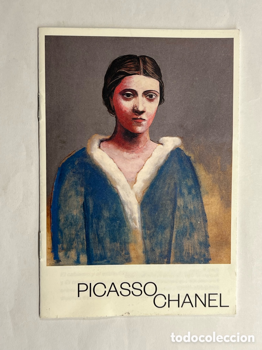 Coleccionismo: MODA Y PINTURA SE UNEN EN EL THYSSEN BAJO LOS TRAZOS DE CHANEL Y PICASSO. Folleto exposici&oacute;n