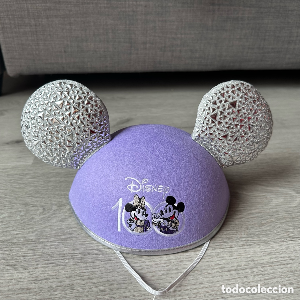 Coleccionismo: Gorro orejas Mickey y Minnie para adultos, Disney100 Celebration.