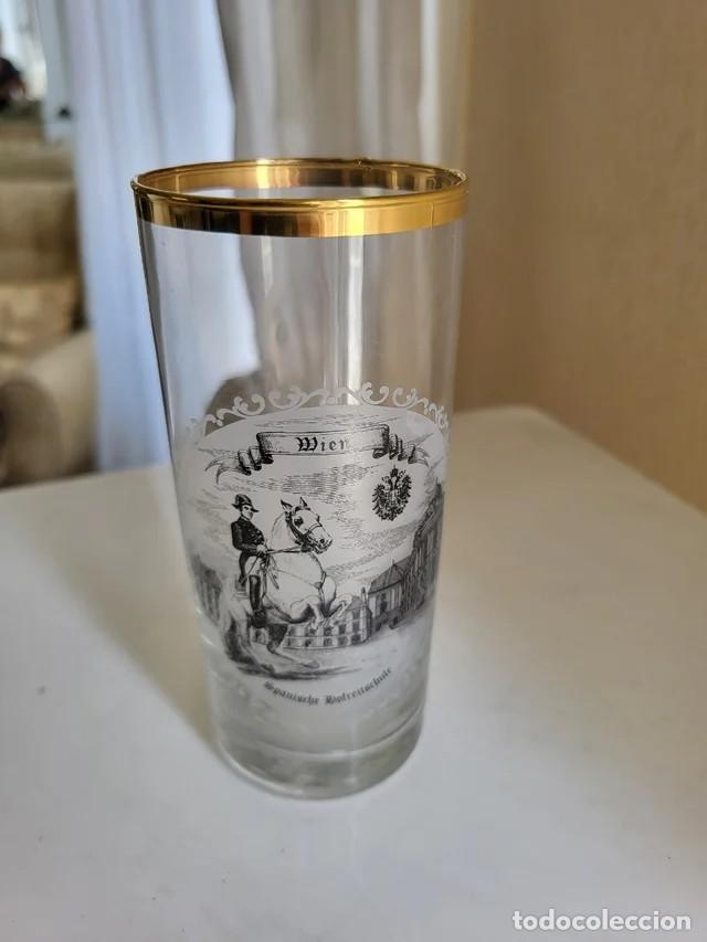 Coleccionismo: Vaso colecci&oacute;n souvenir de Viena - Foto 1
