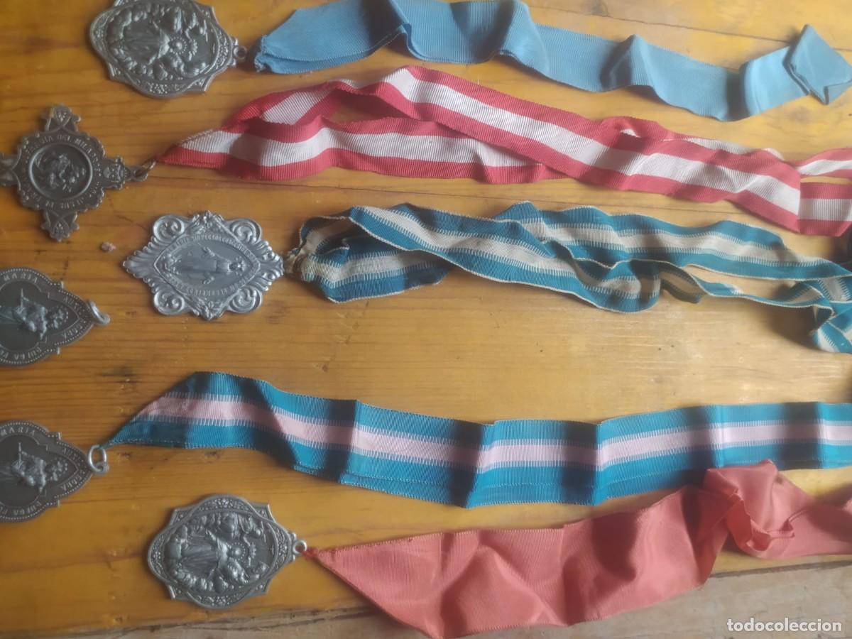 Coleccionismo: Lote de medallones religiosos - Foto 5