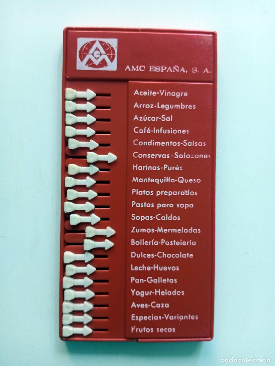 Coleccionismo: ANTIGUO OBJETO TABLETA GUIA DE COMPRAS SUPERMERCADO - Foto 1