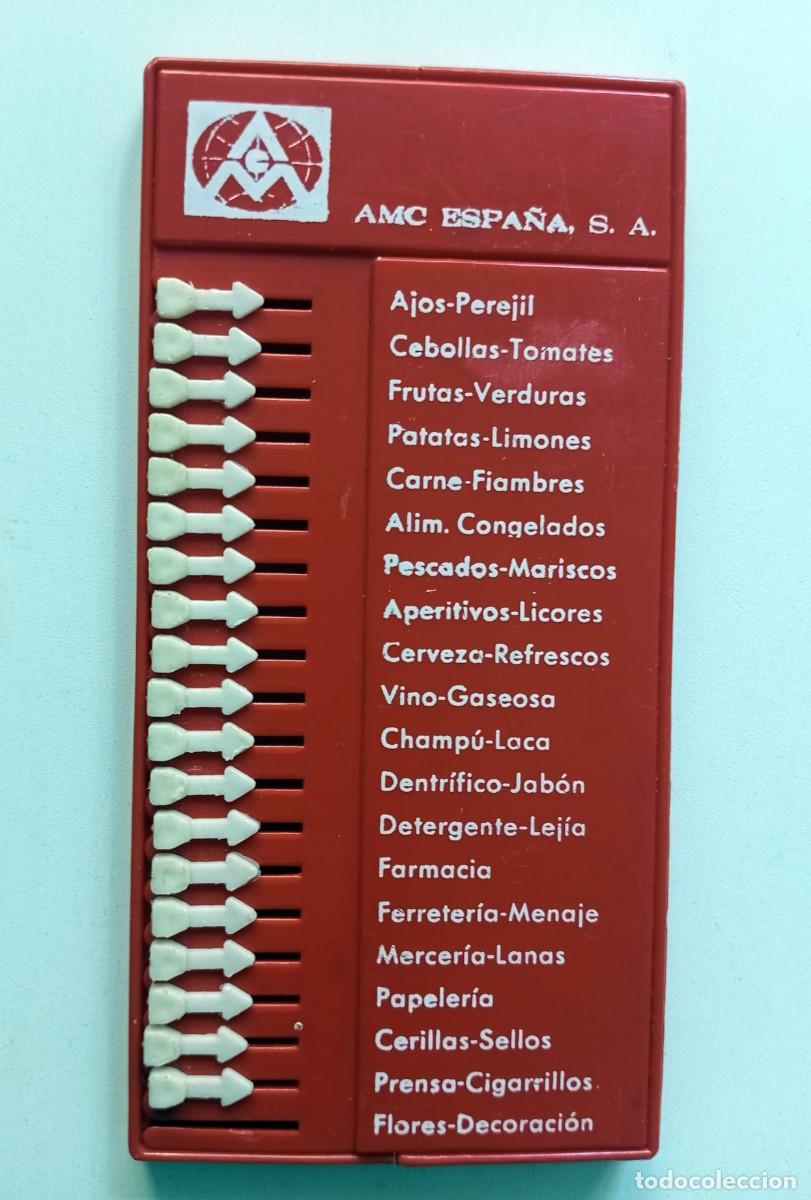 Coleccionismo: ANTIGUO OBJETO TABLETA GUIA DE COMPRAS SUPERMERCADO - Foto 2