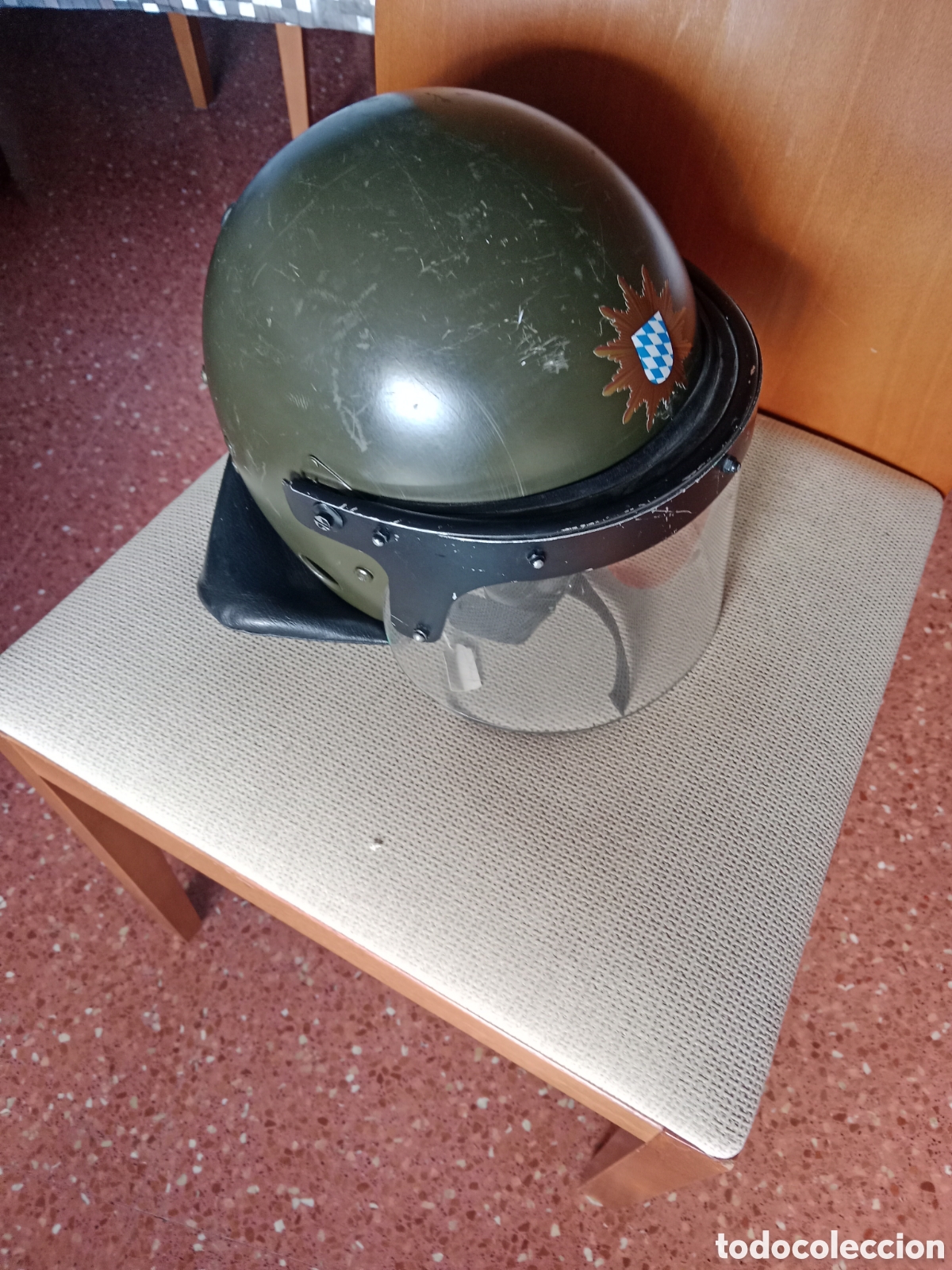 Coleccionismo: Casco Polic&iacute;a Antidisturbios - Foto 2