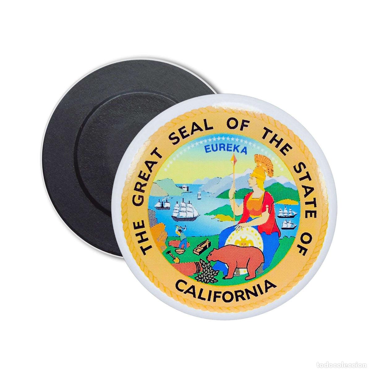 Sammeln: Im&aacute;n Redondo - Escudo Estado California - USA