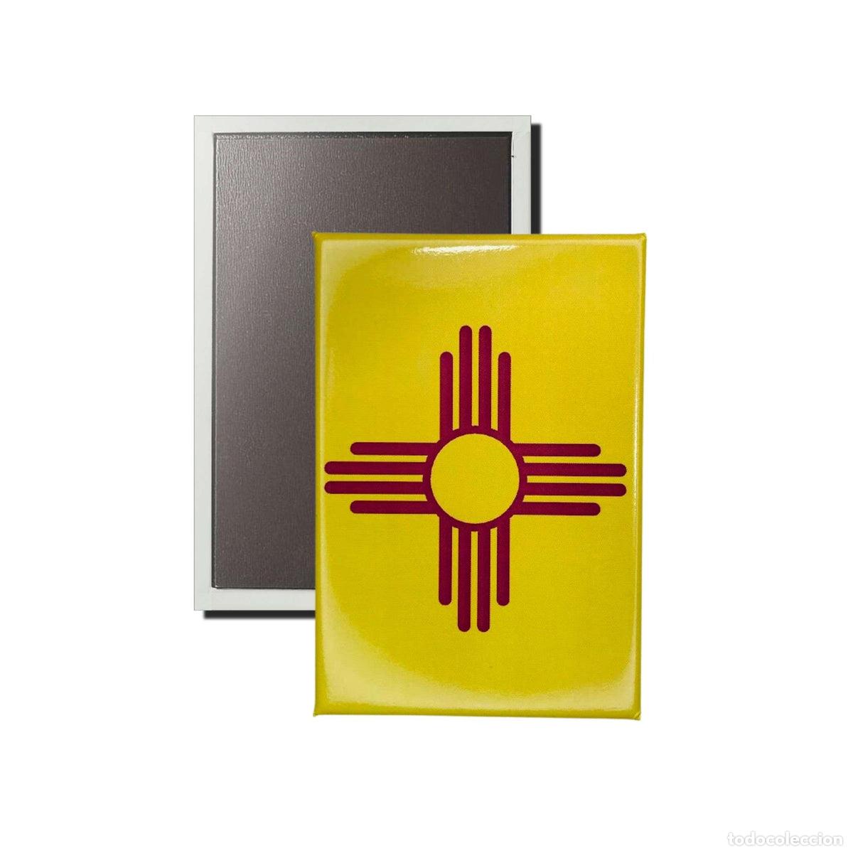 Sammeln: Im&aacute;n Vertical - Bandera Estado New Mexico - USA