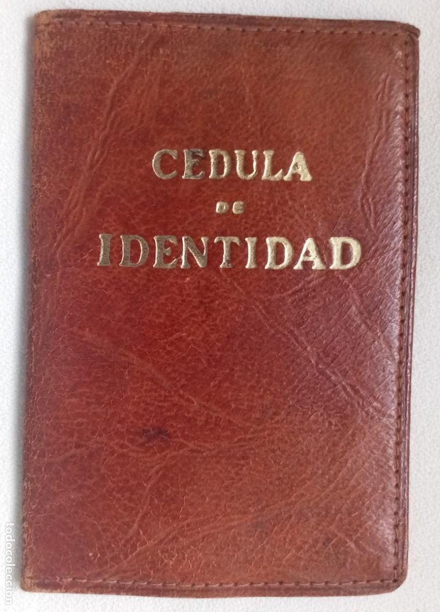 Coleccionismo: Peque&ntilde;a cartera / Cedula de Identidad (sin documentos). Sin m&aacute;s datos. - Foto 1