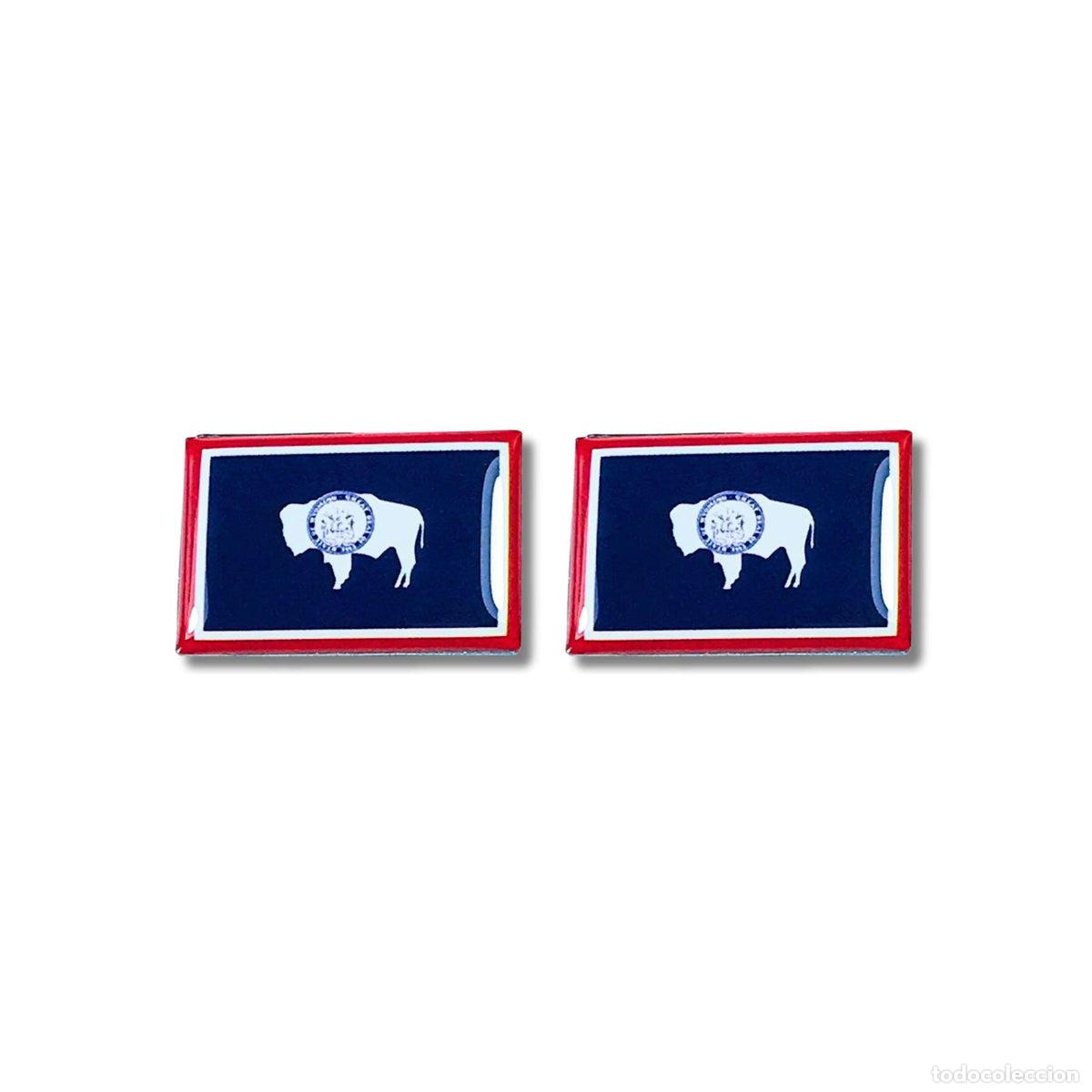 Collectionnisme: Gemelos - Bandera Estado Wyoming - USA