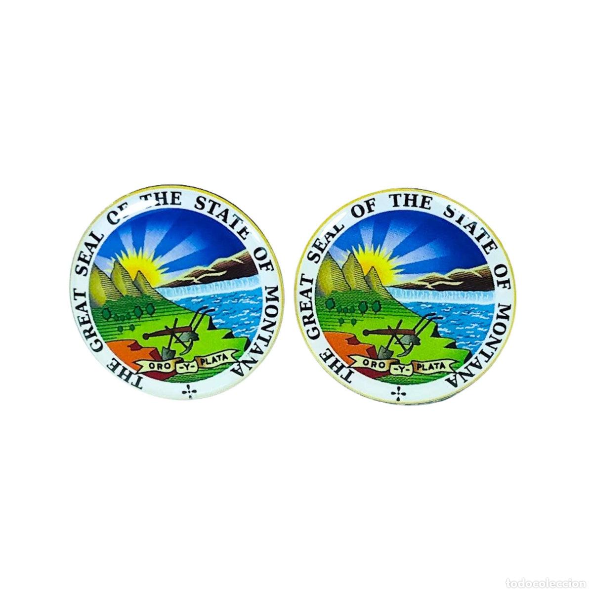 Collectionnisme: Gemelos - Escudo Estado Montana - USA