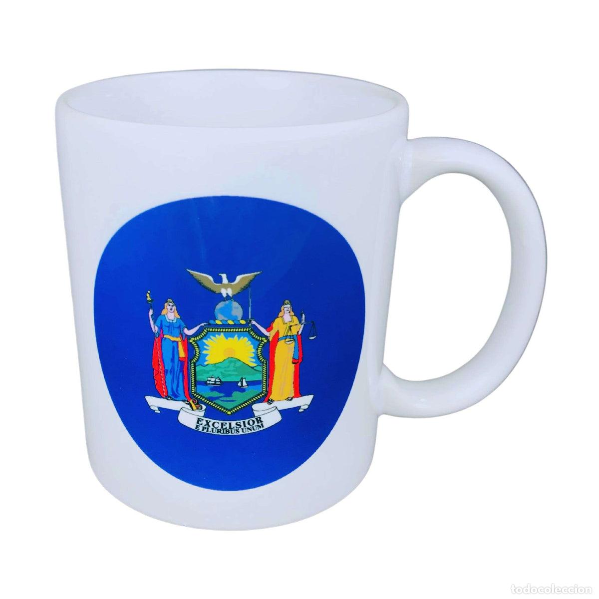 Collectionnisme: Taza - Bandera Estado New York - USA