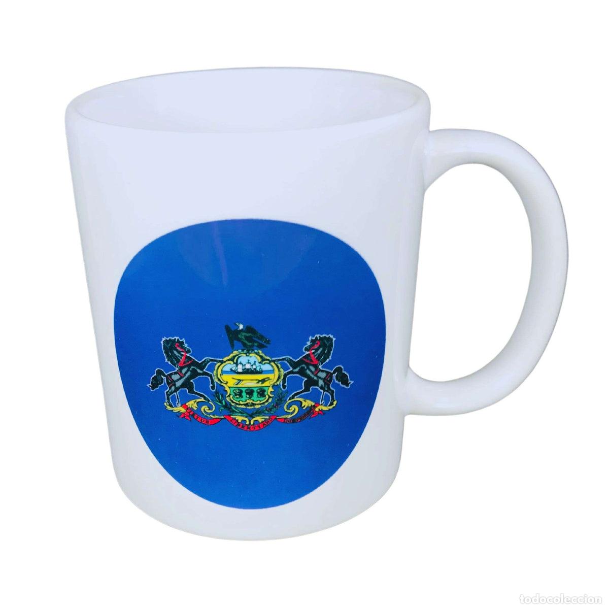 Collectionnisme: Taza - Bandera Estado Pennsylvania - USA