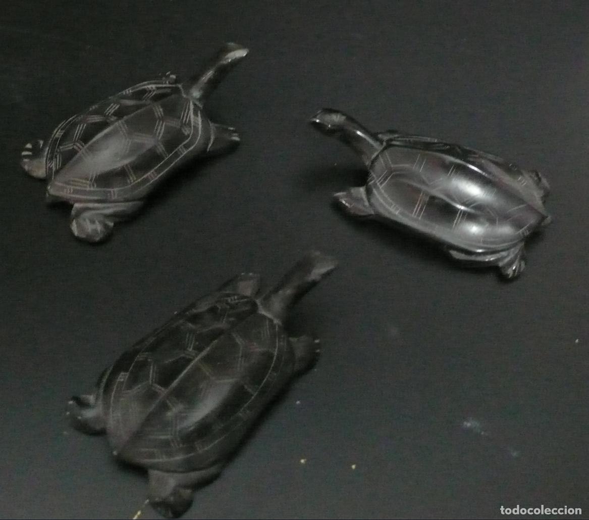 Coleccionismo: LOTE DE TRES TORTUGAS - Foto 1