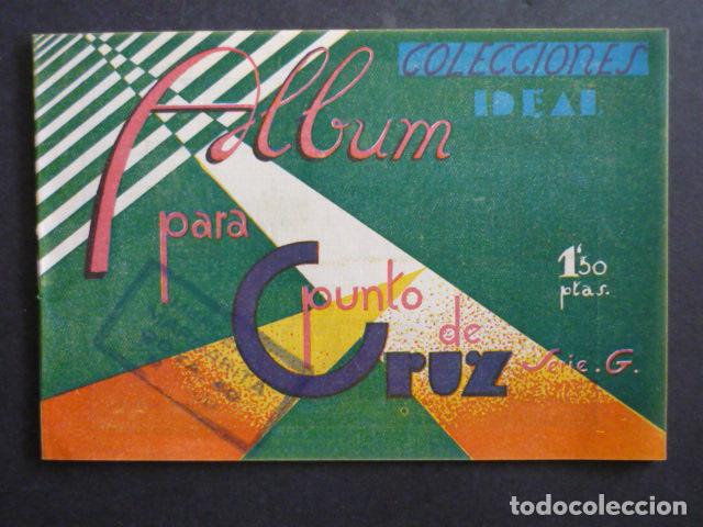 Collectionnisme: CUADERNO PUNTO DE CRUZ COSTURA