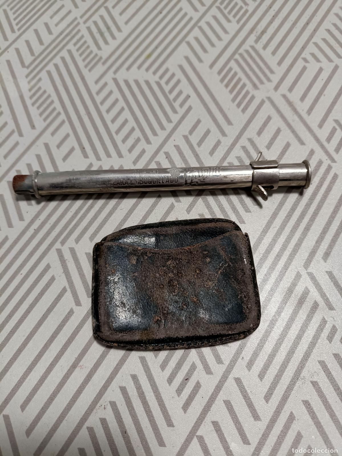 Coleccionismo: &Uacute;til para liar cigarrillos marca Banbu - Foto 1