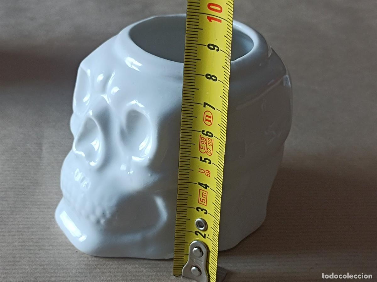 Coleccionismo: VASO EN FORMA DE CALAVERA PUB LA MORGUE VALENCIA - Foto 9