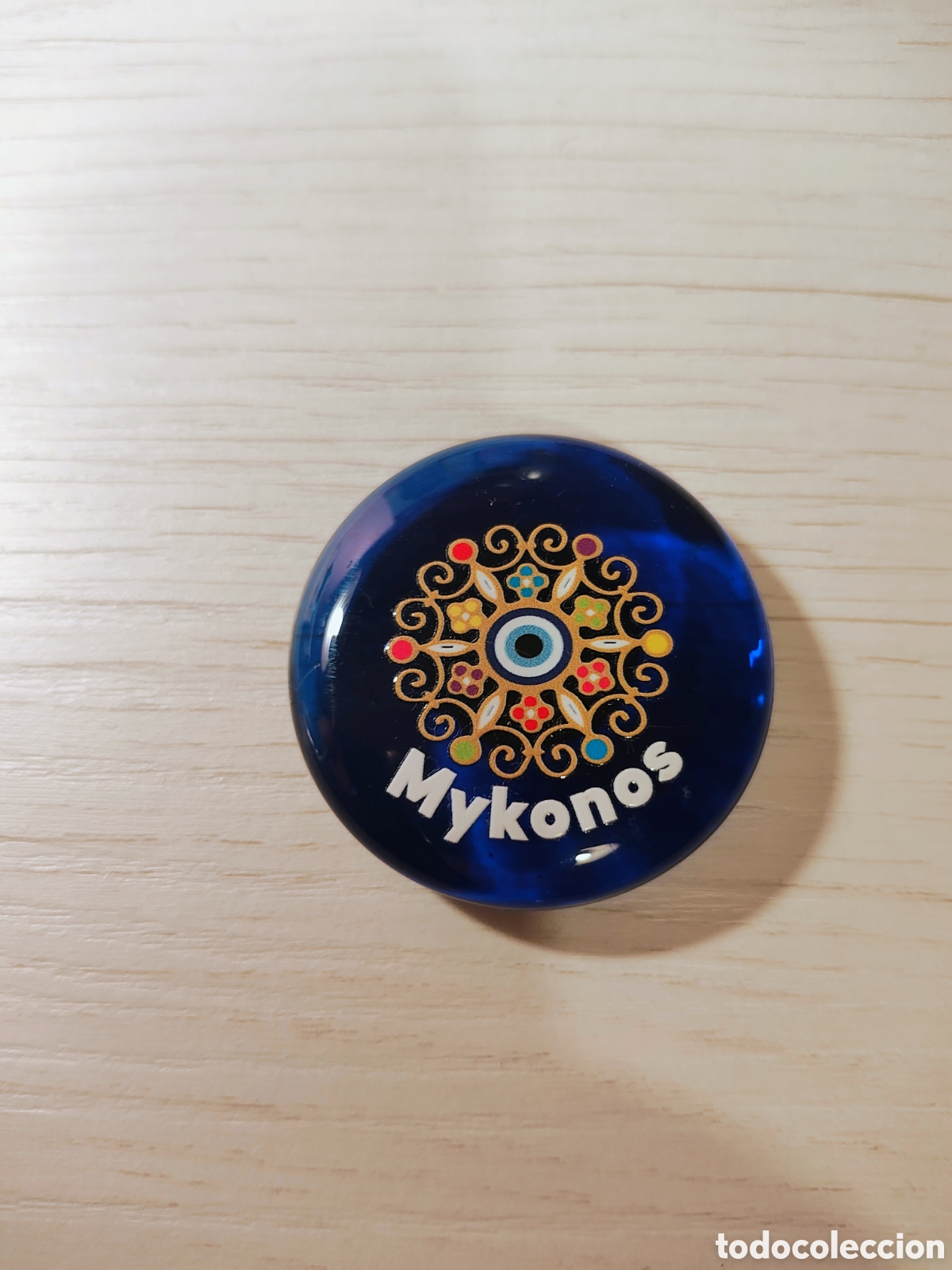Coleccionismo: Im&aacute;n souvenir Mykonos - Foto 1