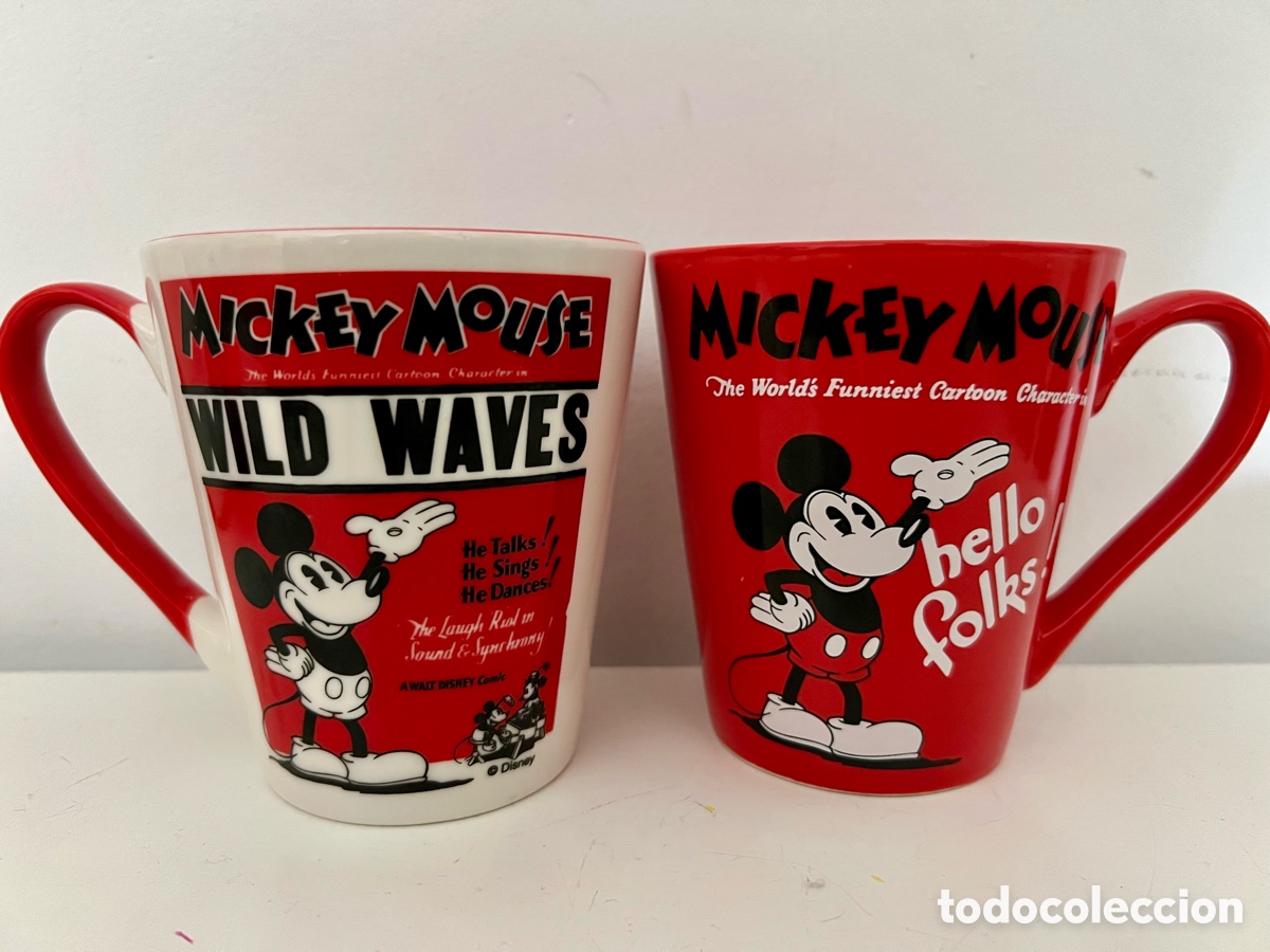 Coleccionismo: LOTE DE 2 JARRAS DE MICKEY MOUSE - Foto 1