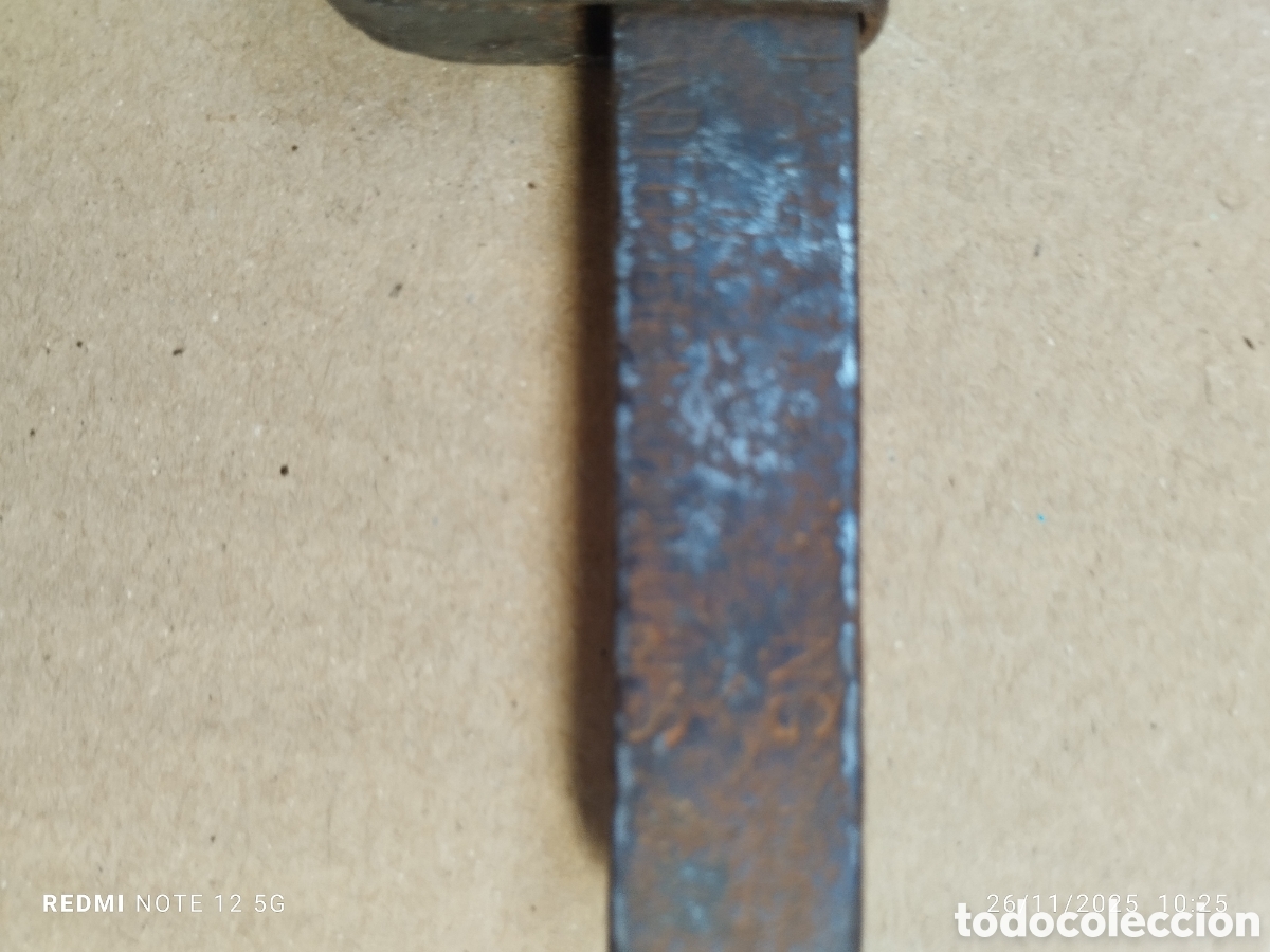 Coleccionismo: Antigua llave inglesa prque&ntilde;a - Foto 3