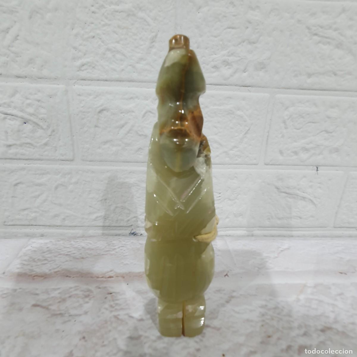 Coleccionismo: Figura tallada en onix - Foto 1