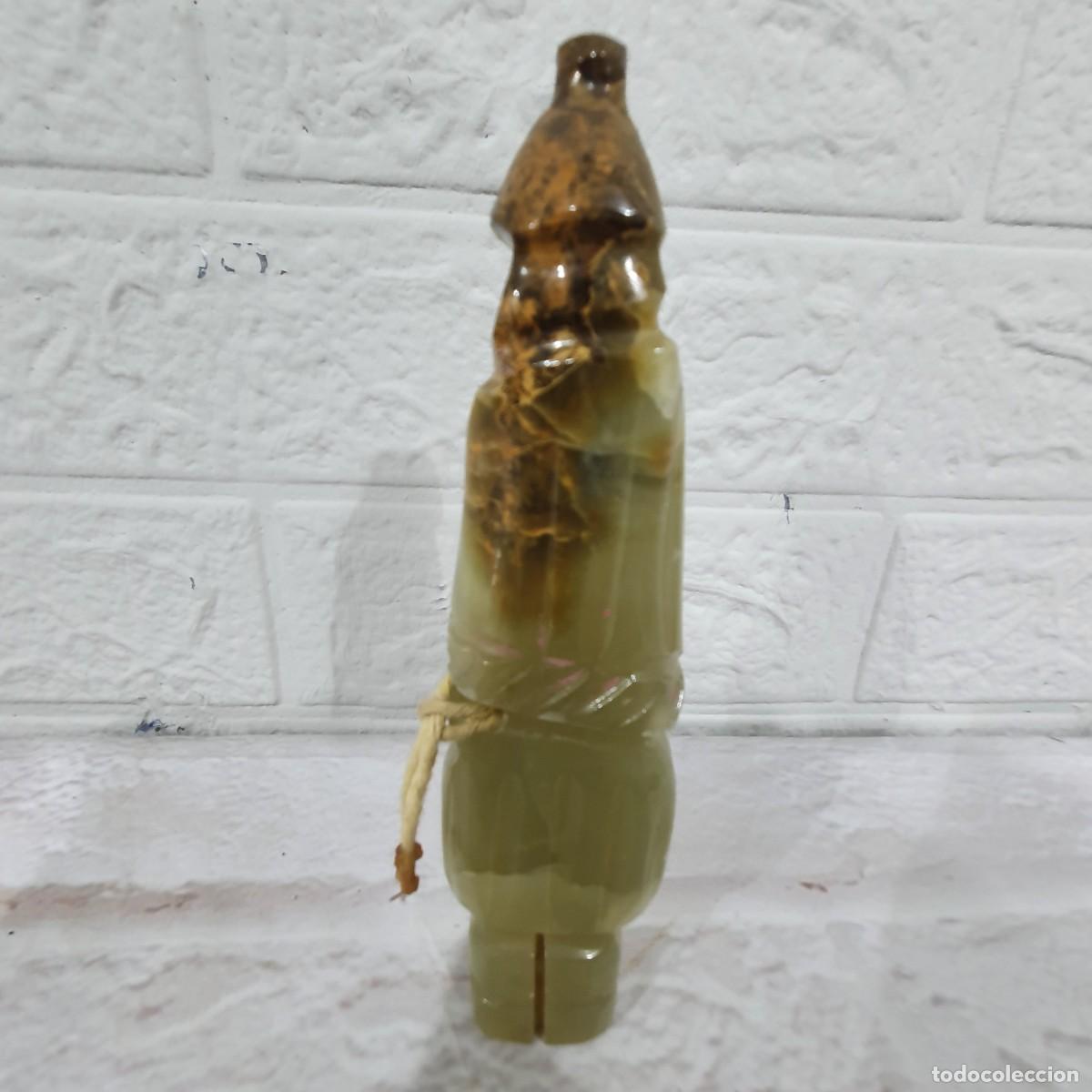 Coleccionismo: Figura tallada en onix - Foto 4