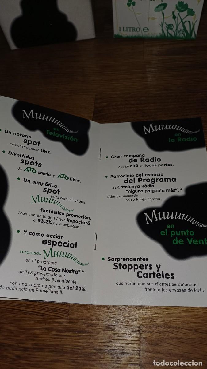 Coleccionismo: Brik publicitario Llet Ato - Foto 3