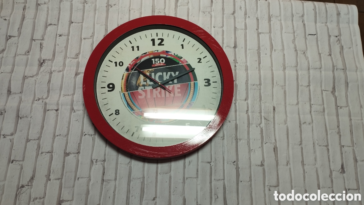 Coleccionismo: Reloj merchadising Lucky Strike - Foto 2