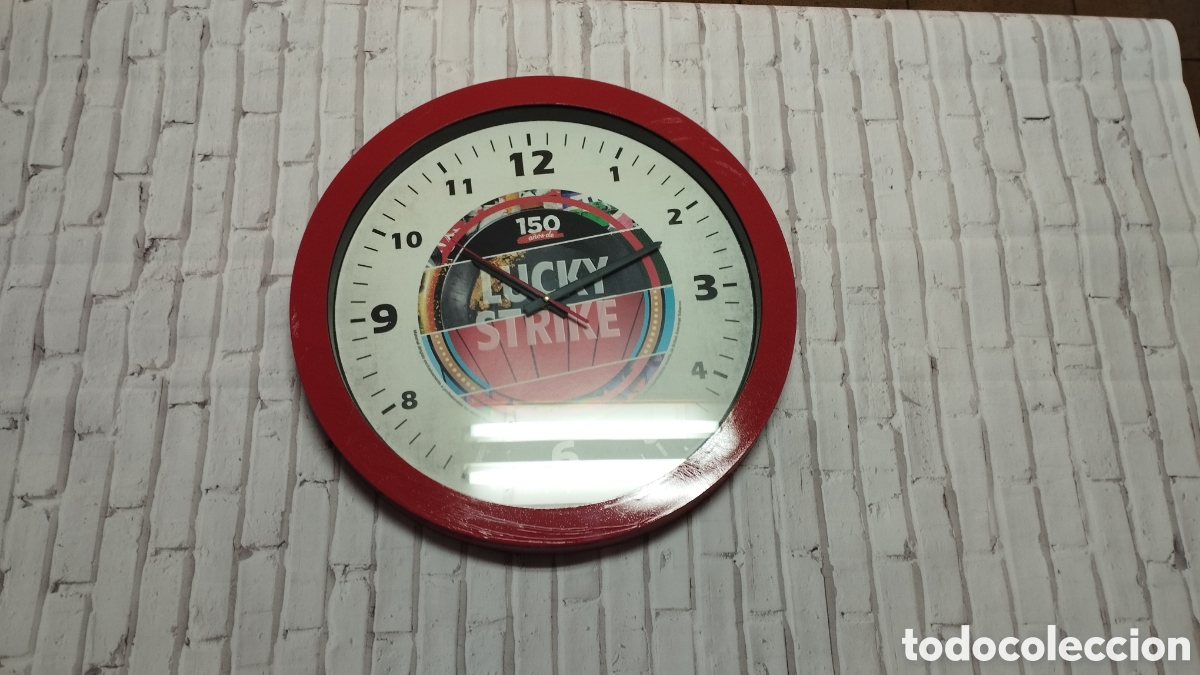 Coleccionismo: Reloj merchadising Lucky Strike - Foto 3