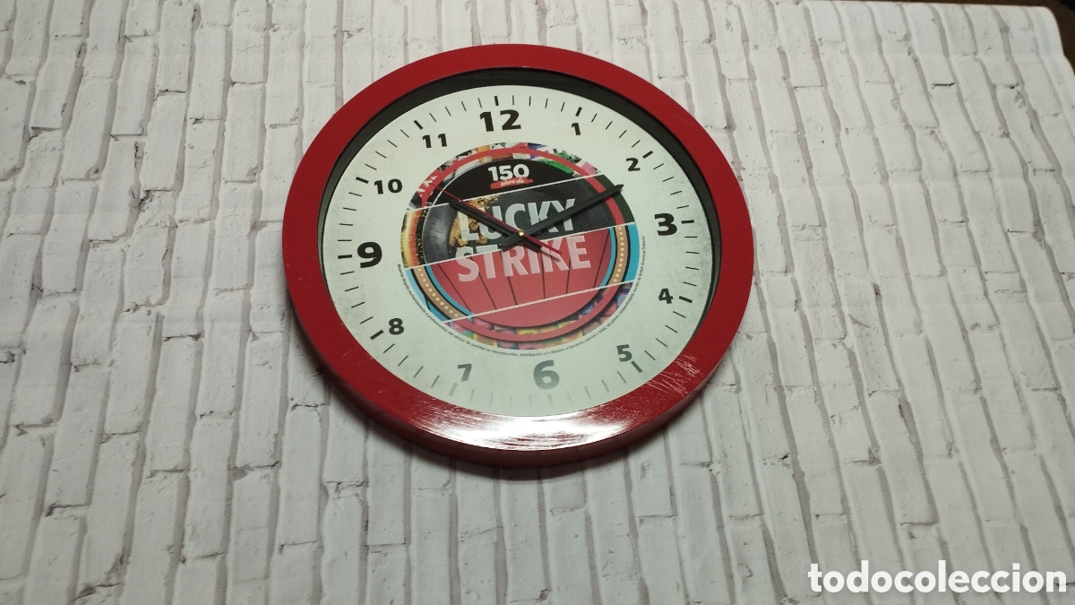 Coleccionismo: Reloj merchadising Lucky Strike - Foto 4
