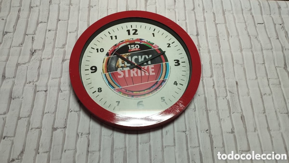 Coleccionismo: Reloj merchadising Lucky Strike - Foto 1