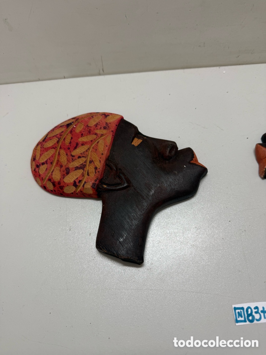 Coleccionismo: Figuras decorativas, madera africanas - Foto 3