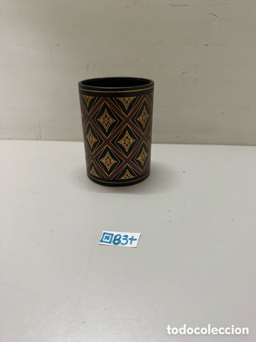 Coleccionismo: Vaso de ba&ntilde;o de la india - Foto 1
