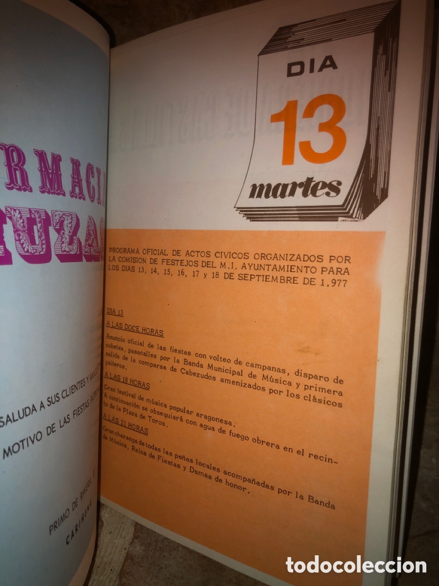 Coleccionismo: Programa de fiestas cari&ntilde;ena (1977) - Foto 4