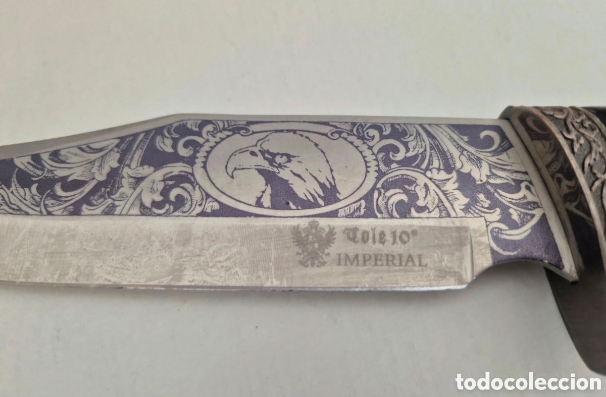 Coleccionismo: Cuchillo &aacute;guilas decorativo - Foto 6