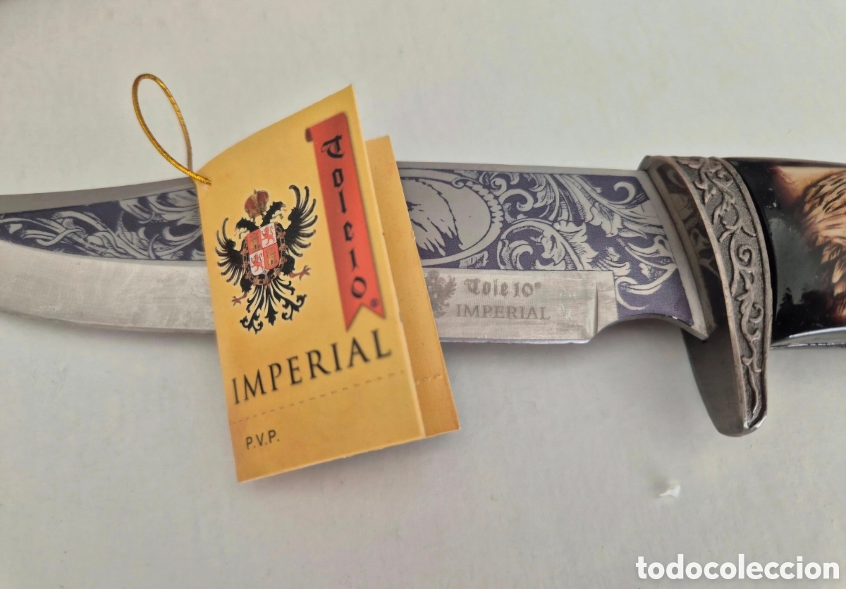 Coleccionismo: Cuchillo &aacute;guilas decorativo - Foto 10