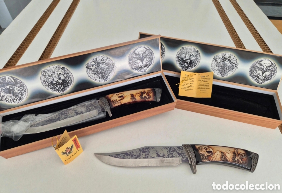 Coleccionismo: Cuchillo &aacute;guilas decorativo - Foto 1