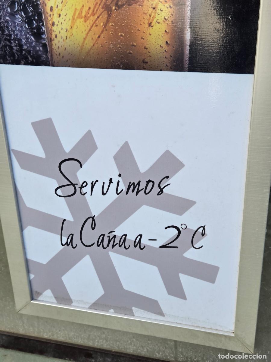 Coleccionismo: cuadro con lamina de publicidad - Foto 3