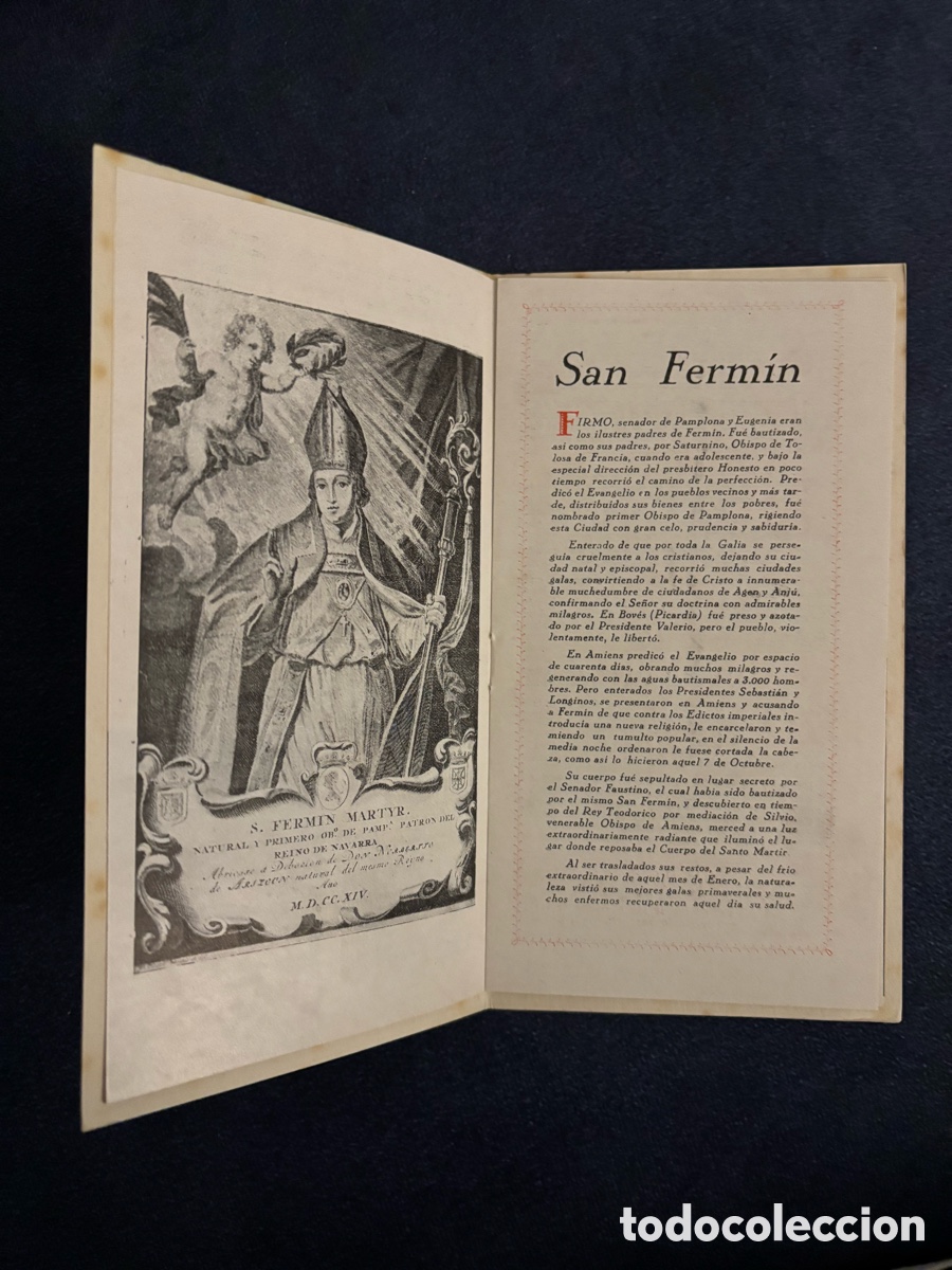 Coleccionismo: Programa San Fermin 1945 - Pamplona - Foto 5