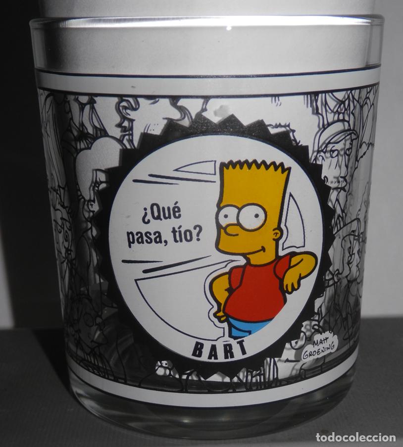 Coleccionismo: VASO NUTELLA DE LA SERIE LOS SIMPSONS - Foto 2