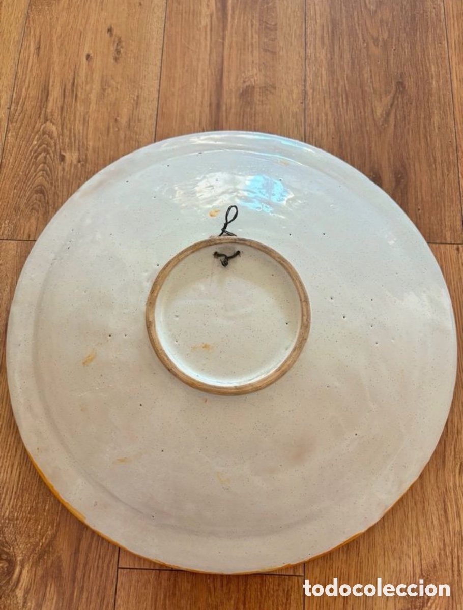 Coleccionismo: Plato decorativo Soller pintado a mano - Foto 3