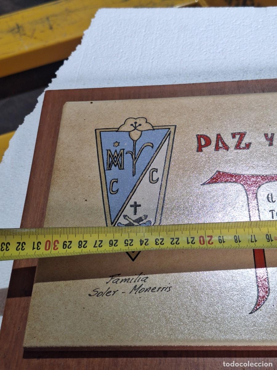 Coleccionismo: Emblema del Colegio La Concepci&oacute;n de Ontinyent . Franciscana - Foto 4