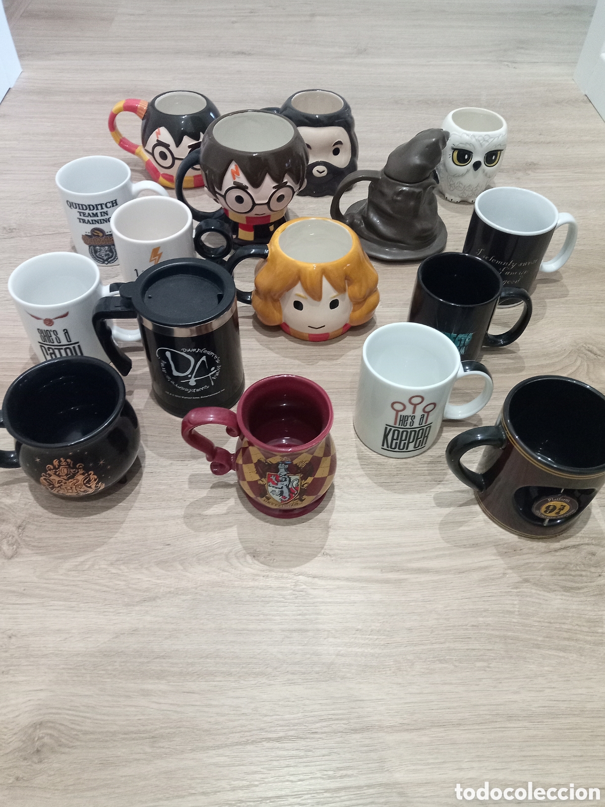 Coleccionismo: Lote 16 tazas de Harry Potter - Foto 1