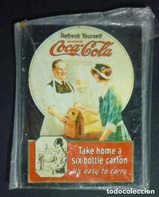Coleccionismo: Iman chapa de Coca Cola - 8x6 cms - Foto 1