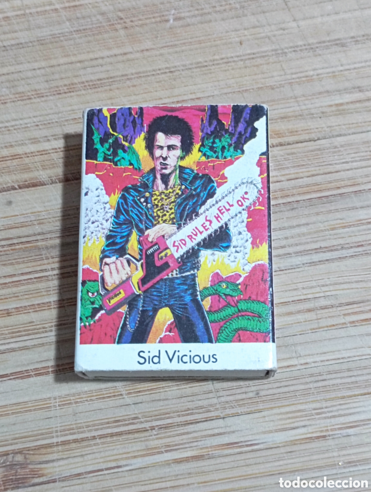Coleccionismo: Caja vacia Bob Dylan y Sid Vicious - Foto 2