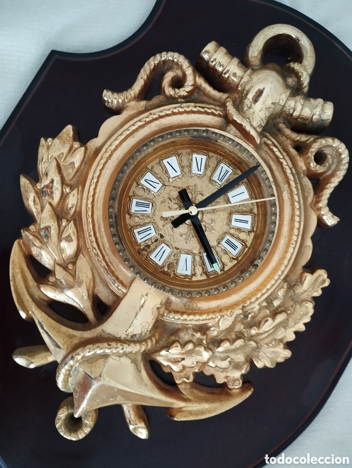 Coleccionismo: Reloj de Pared Bronce Naval - Foto 12