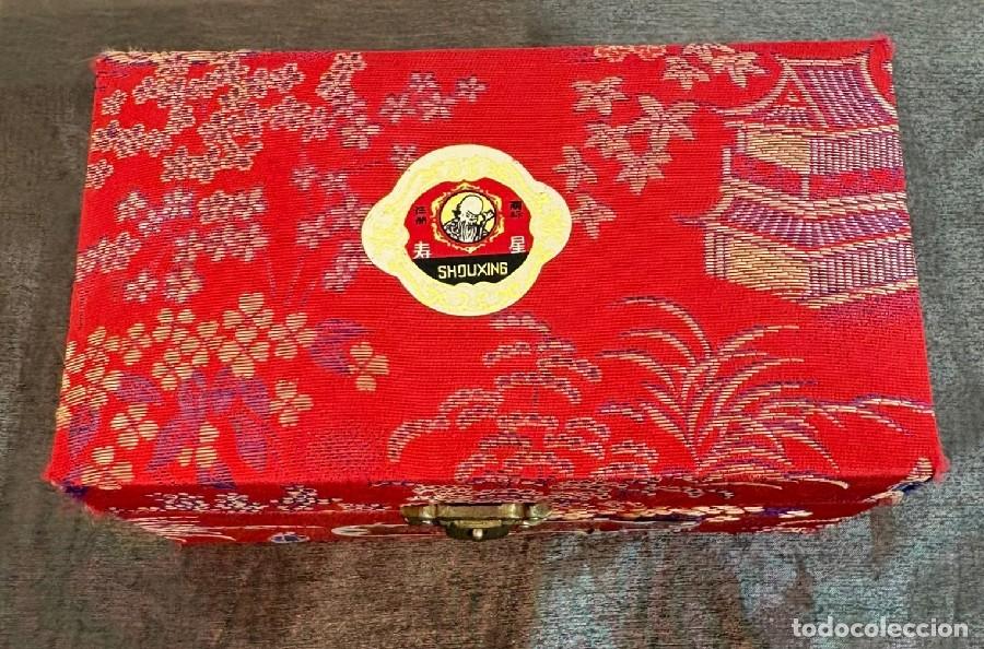 Coleccionismo: Bolas Chinas de Boading Doradas - Foto 2