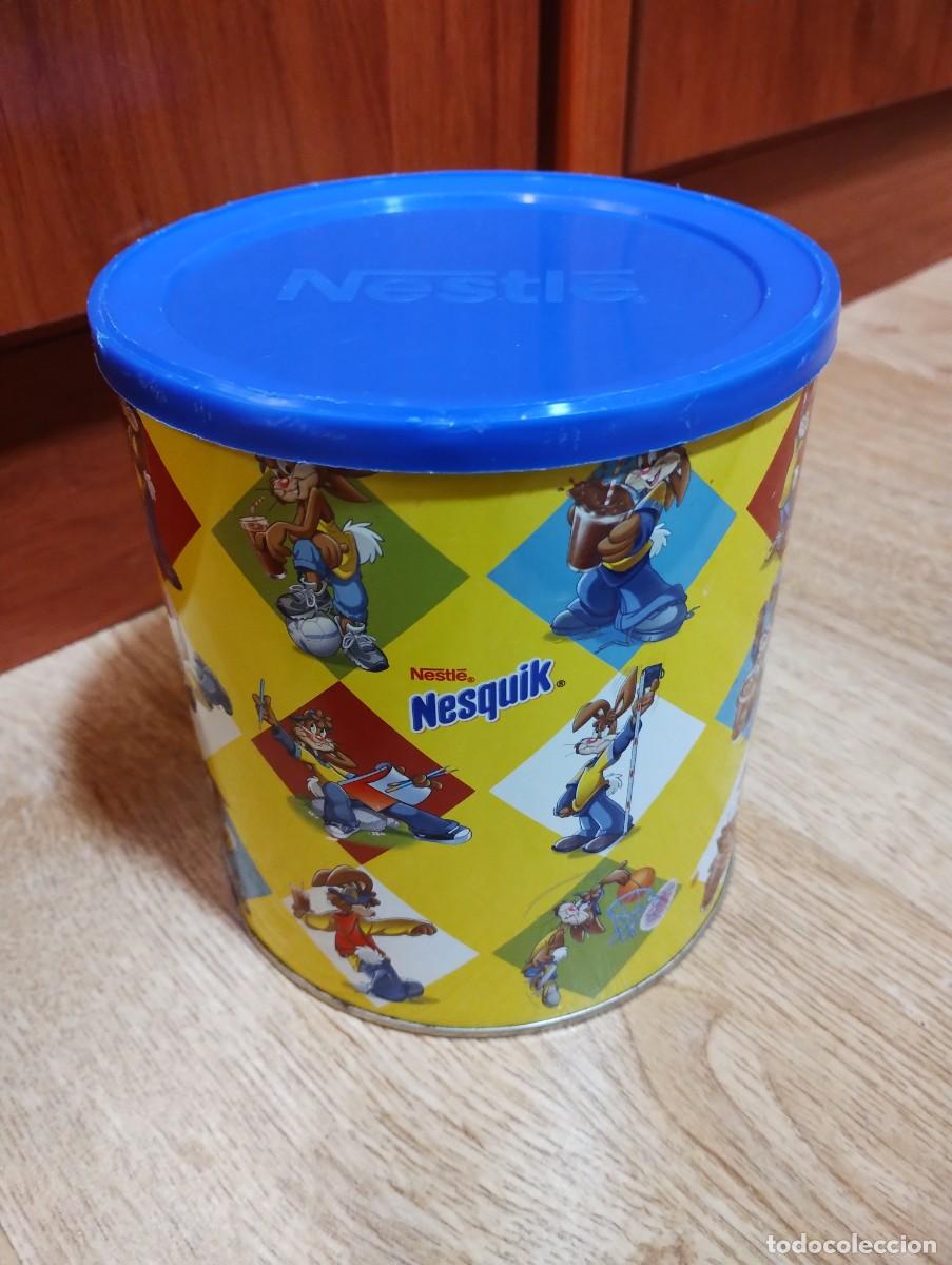 Coleccionismo: Bote / lata de Nesquik - Foto 1
