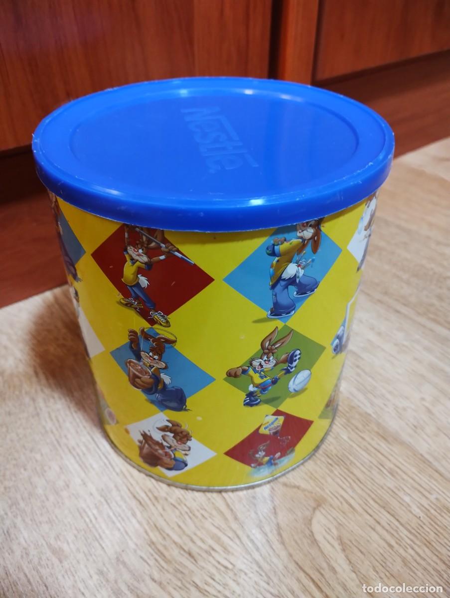 Coleccionismo: Bote / lata de Nesquik - Foto 3