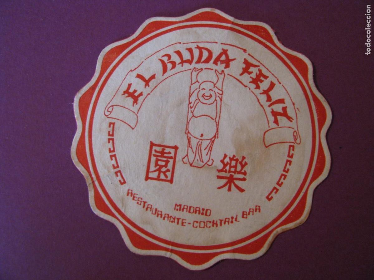 Coleccionismo: POSAVASOS EL BUDA FELIZ. MADRID