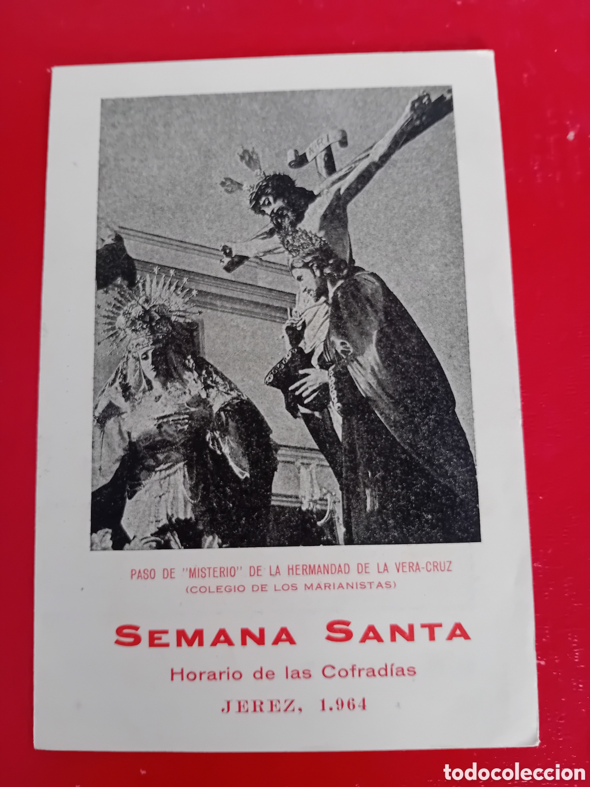 Coleccionismo: Programa Jerez Semana Santa a&ntilde;o 1964