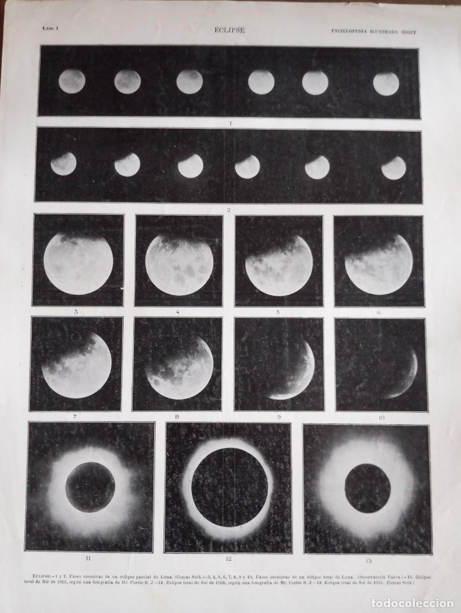 Coleccionismo: L&Aacute;MINAS DE ECLIPSE ,ENCICLOPEDIA ILUSTRADA SEGU&Iacute; - Foto 1